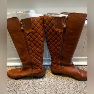 Isaac Mizrahi for QVC knee high boots